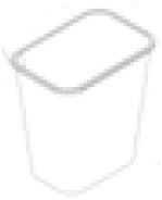 Trash Can (Fits B18-Trash) – Contemporary Oak by TA Cabinetry