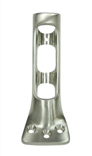 Deltana Flag Pole Holder, Antique Brass, 1"