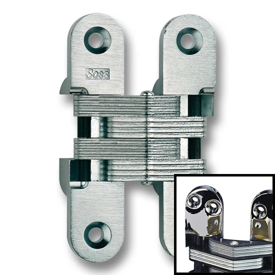 SOSS Hinge #216 4-5/8″ Over All Height, Bright Chrome