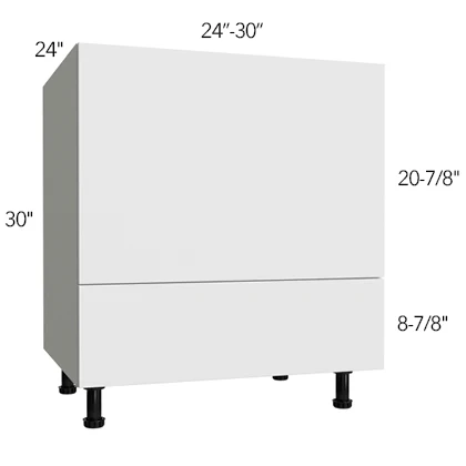 Base Microwave 24 W X 34-1/2 H X 24 D – Illume Tuscany by Fabuwood