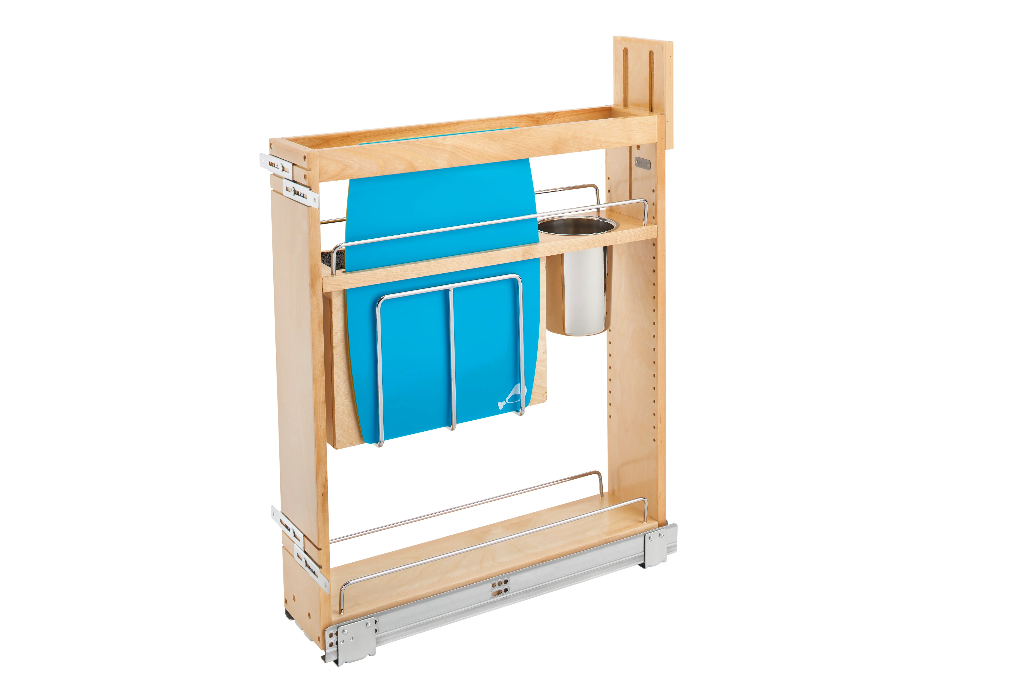 Rev-a-shelf Base Cabinet Pullout w/Knife Block & Utensil Bins