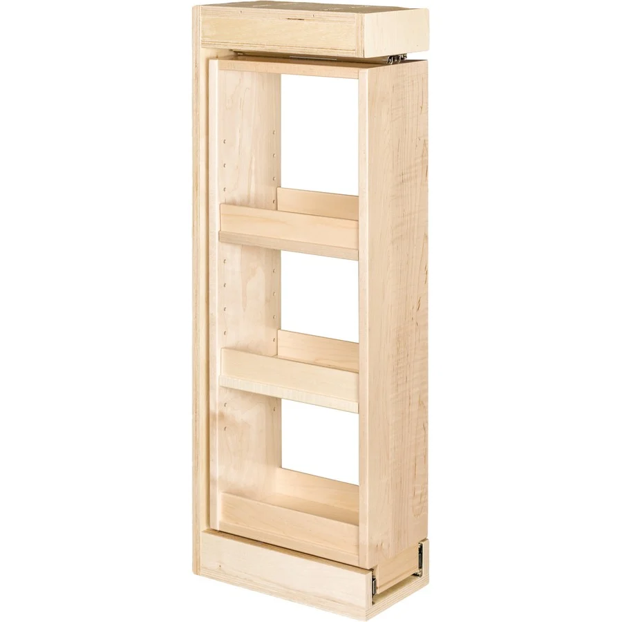 Century Components 6" Maple Wall Filler With 2 Adjustable Shelves