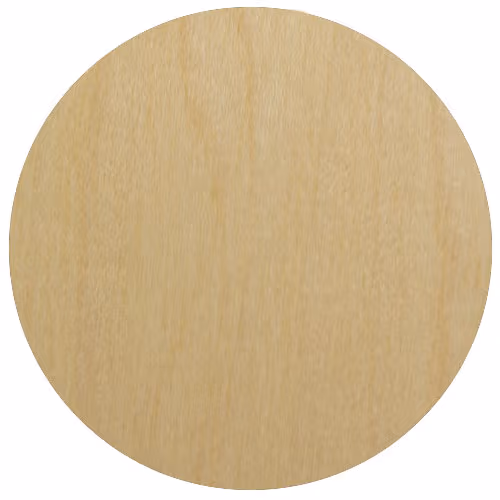 Pre-Finished Wood Fastcap 1-5/8″ Diameter, Maple Pre-finished, 1 Sheet
