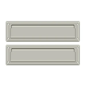 Deltana Mail Slot 13-1/8″ With Interior Flap, Satin Nickel