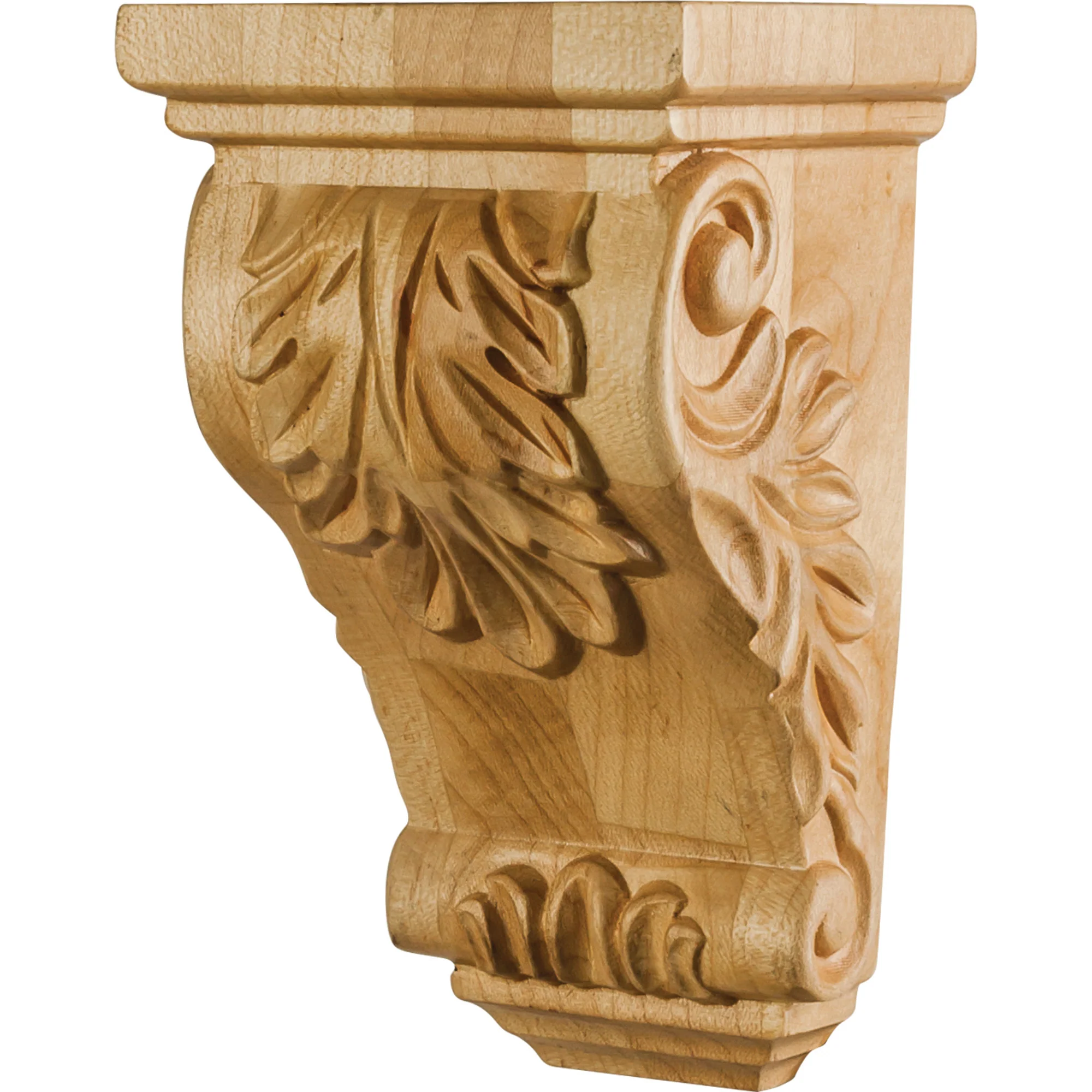 Hardware Resources Acanthus Corbel White Birch 5″ Length 3″ Width