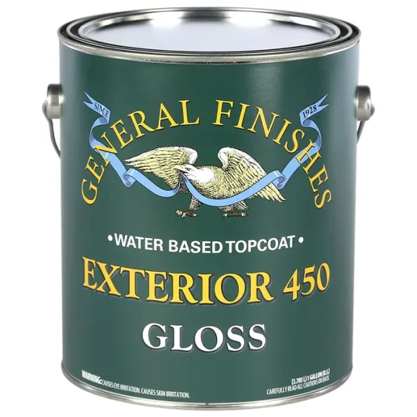 General Finishes Exterior 450 Clears, Gloss, Gallon