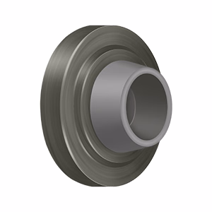 Deltana Concave Flush Bumper 2-3/8" Diameter