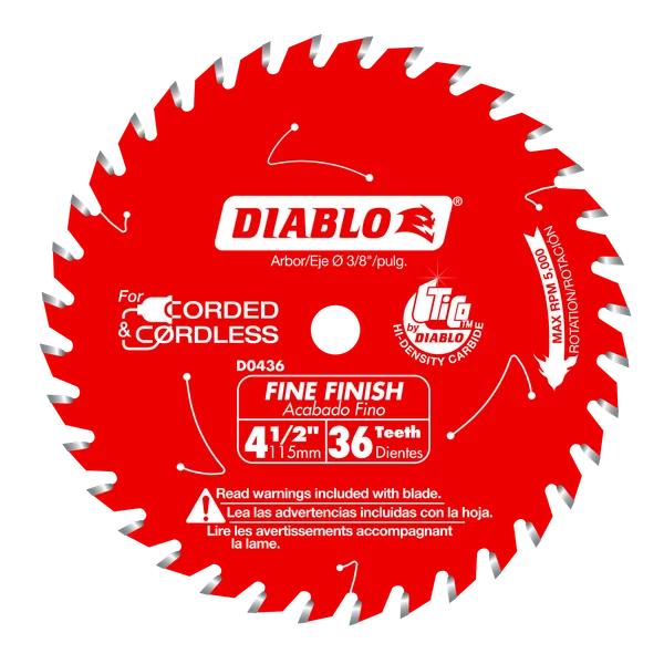 Diablo Fine Finish Saw Blade