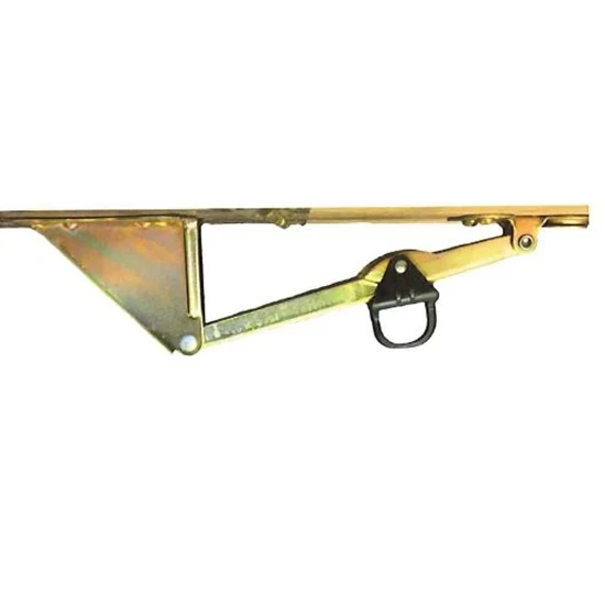 B. Walter Ajusta Drop Leaf Support W/ Safety Ring Yellow Zinc, 10″