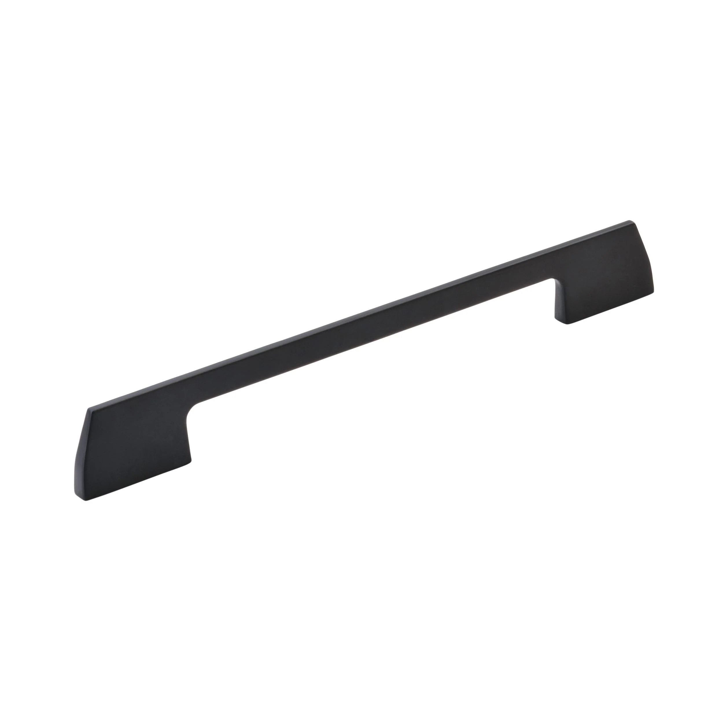Amerock Angle Pull Matte Black 7-9/16″ Center to Center