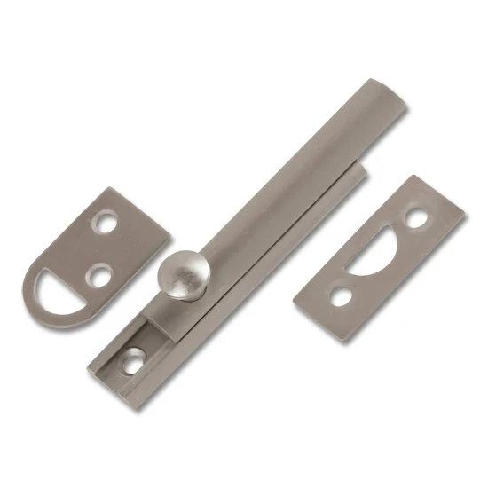 3″ Slide Bolt – Satin Nickel