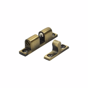 Deltana Ball Tension Catch, Antique Brass, 1-7/8″