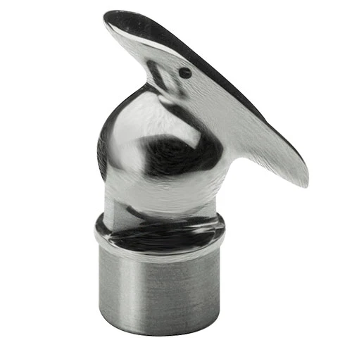 Adjustable Saddle for 2″ Tubing Satin Stainless Steel