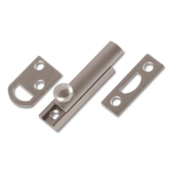 2″ Slide Bolt Satin Nickel