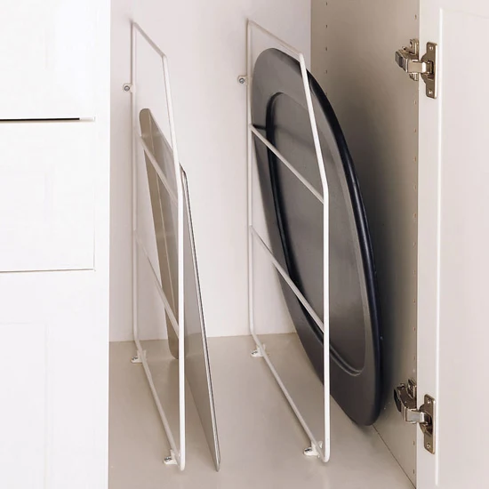 Rev-a-shelf Tray Divider With Clips Wire, White, 12"