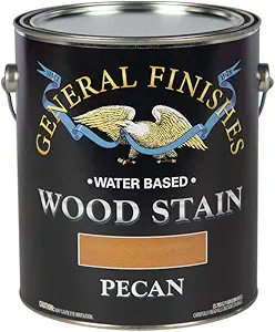 General Finishes Water Based Wood Stains, Pecan, Gallon