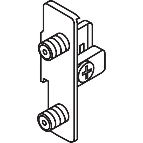 Blum Metabox Front Fixing Bracket For 320N Drawer Series, Right, Mounting, Press-In, Multiples of 10