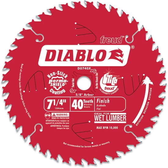 Diablo Finish Trim Saw Blade for Wood