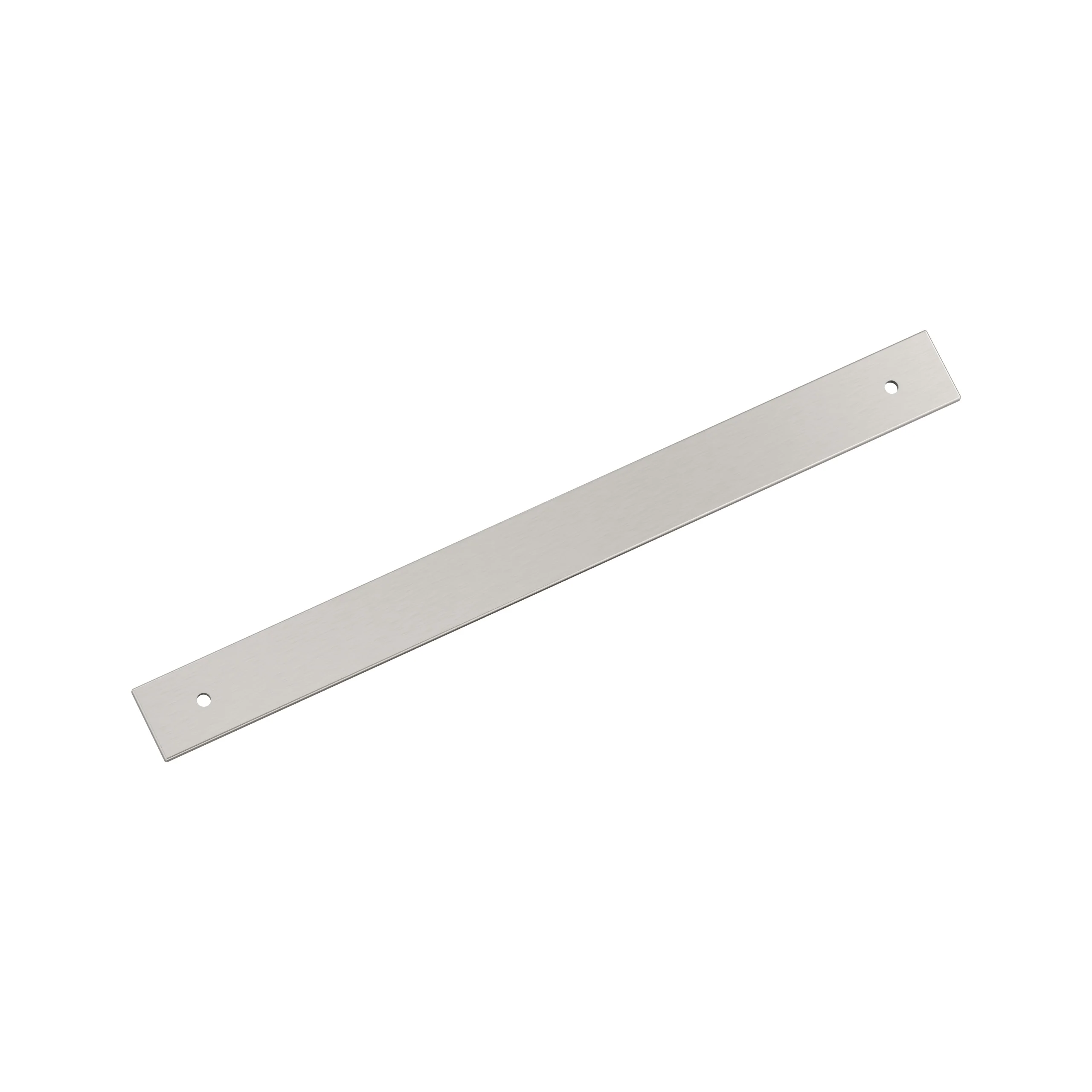 Amerock Ladera Backplate 12″ Center To Center, Satin Nickel