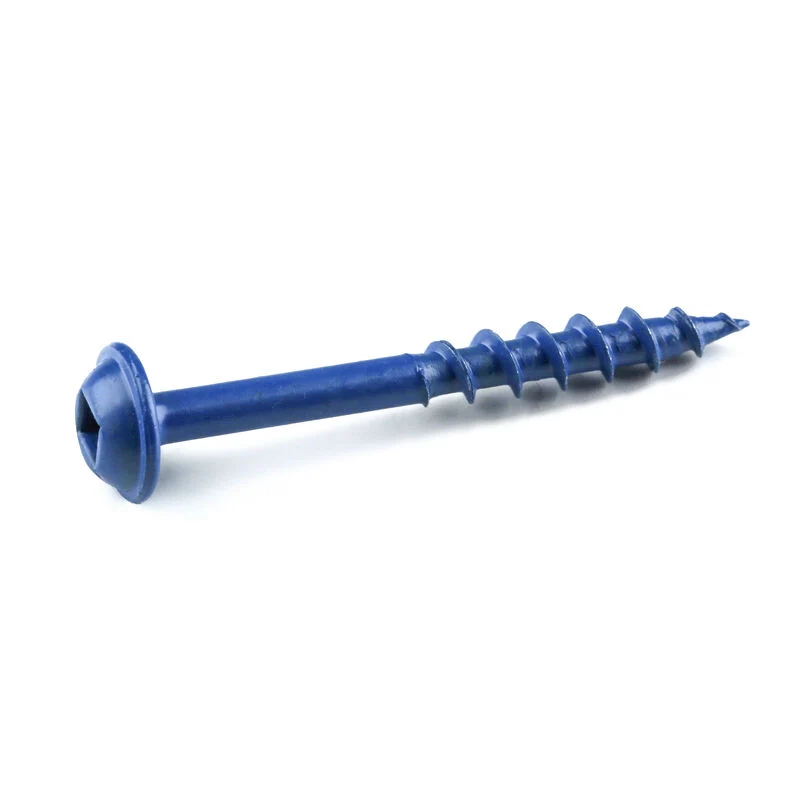Kreg #8 Blue-Kote Washer Head Coarse Thread Pocket Hole Screws 1-1/2″ Length 100 Pack