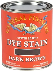 General Finishes Dye Stains, Dark Brown, Quart