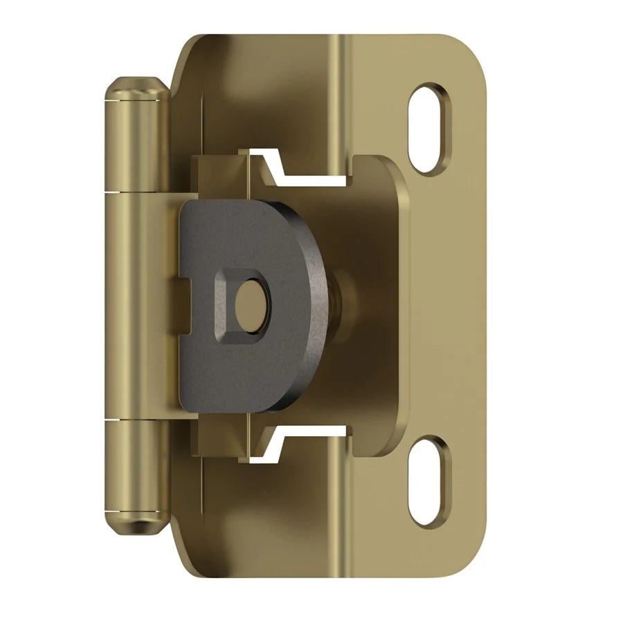 1/2 inch Overlay Single Demountable Partial Wrap Cabinet Hinge