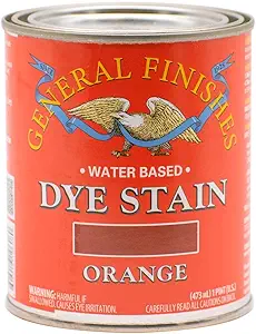General Finishes Dye Stains, Orange, Pint