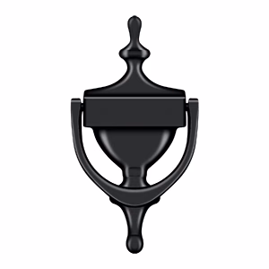 Deltana Victorian Door Knocker, Black