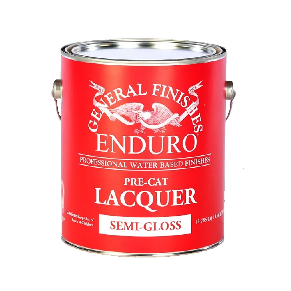 Enduro Pre-Cat Lacquer, Semi-Gloss, Gallon