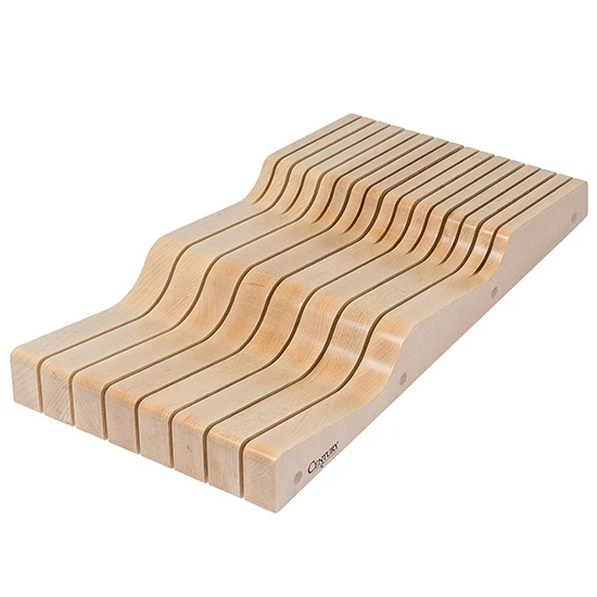 Century Components The Wave Knife Block Drawer Insert 9″ Width
