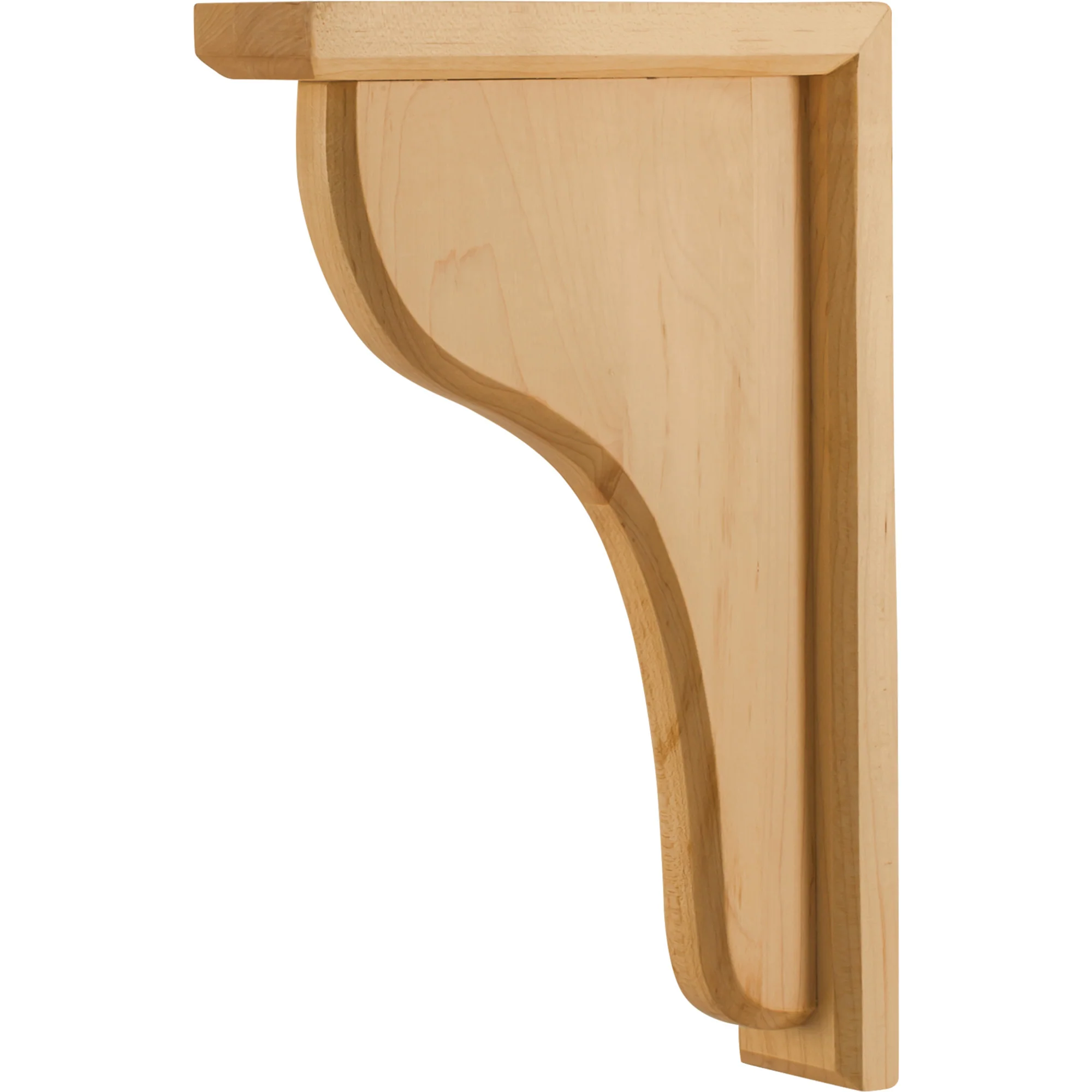 Hardware Resources Beveled Bar Corbel Alder 12" Length