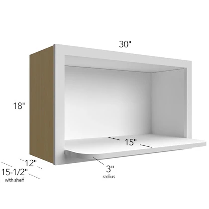 Wall Microwave 30 W X 18 H X 12 D – Fusion by Fabuwood