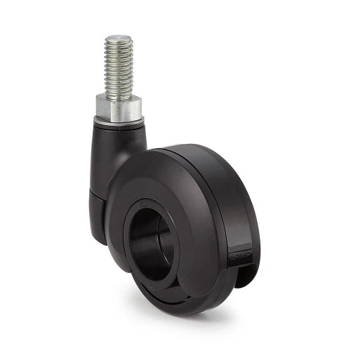 Sugatsune Threaded Bolt Type Caster Black