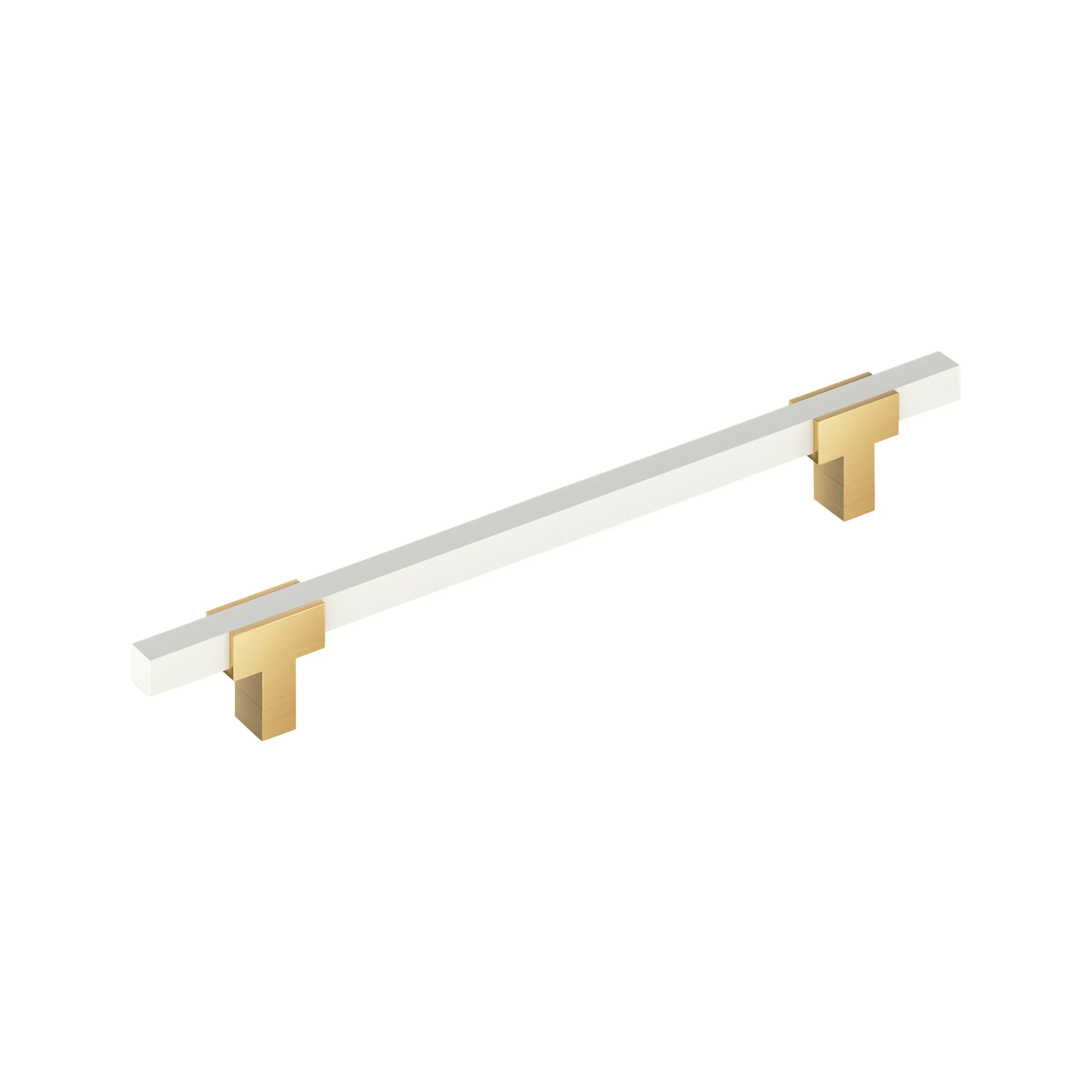 Amerock Urbanite Pull Champagne Bronze/White 12″ Center to Center