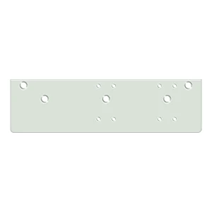 Deltana Drop Plate For Arm Installation, White, Standard