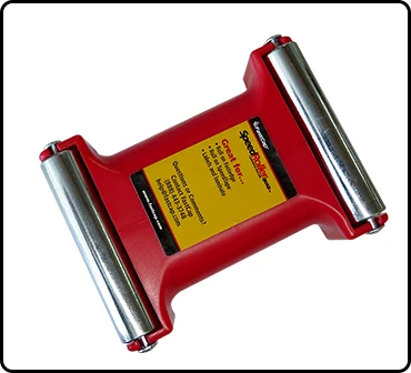 Fast Cap Ergonomic Laminate Roller, Dual Sided