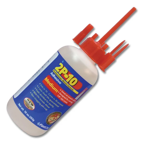 Fast Cap 2P10 Adhesive, Medium, 10 oz