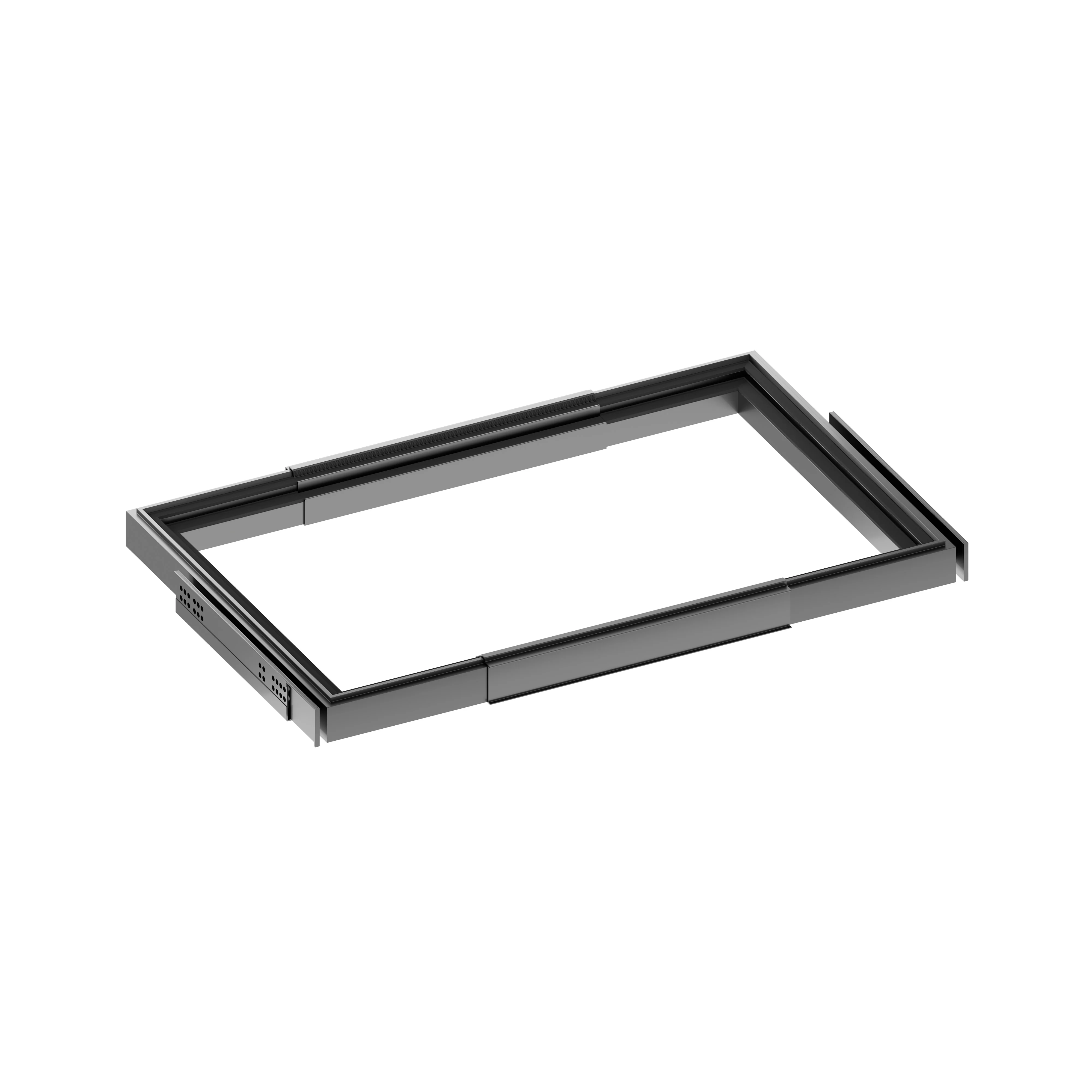 Rev-a-shelf Edge Adjustable Rollout Frame 20″ Depth 20″- 30″ Width