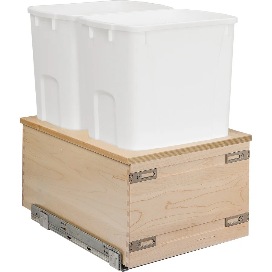 Century Components Cascade MVTO Waste Pullout 34 Qt Touch To Open 14-7/8″ Width