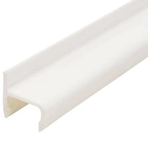 File Rail Fits 1/2″ stock 48″ White PVC, Multiples of 100