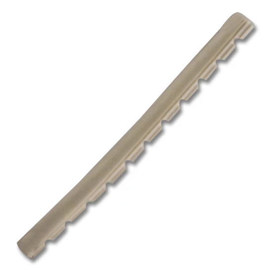 Glass Panel Retainer, White, Multiples of 100 Feet