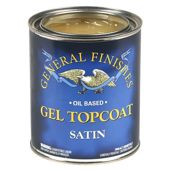 General Finishes Gel Topcoat Oil-Based, Gallon