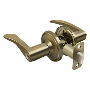 Deltana Backset 2-3/8″ 2-3/4, Antique Brass, Right, Privacy