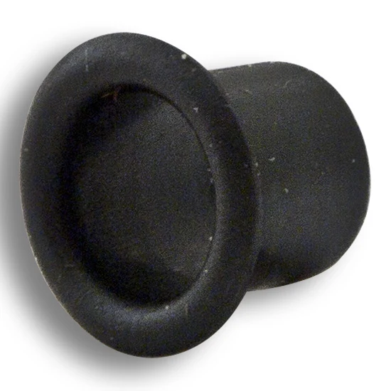 Grommet For Shelf Support 1/4" Diameter Black, Multiples of 100