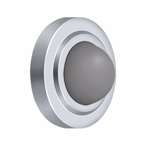 Deltana Conve Flush Bumper 2-3/8″ Diameter, Chrome, 2-3/8″