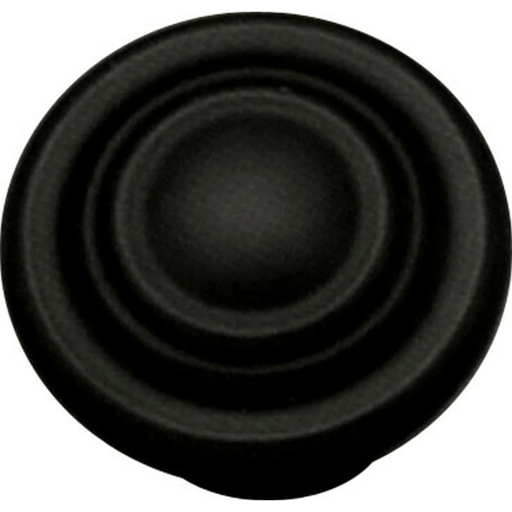 Advanced Affiliates Princess Knob, Matte Black, Multiples of 250