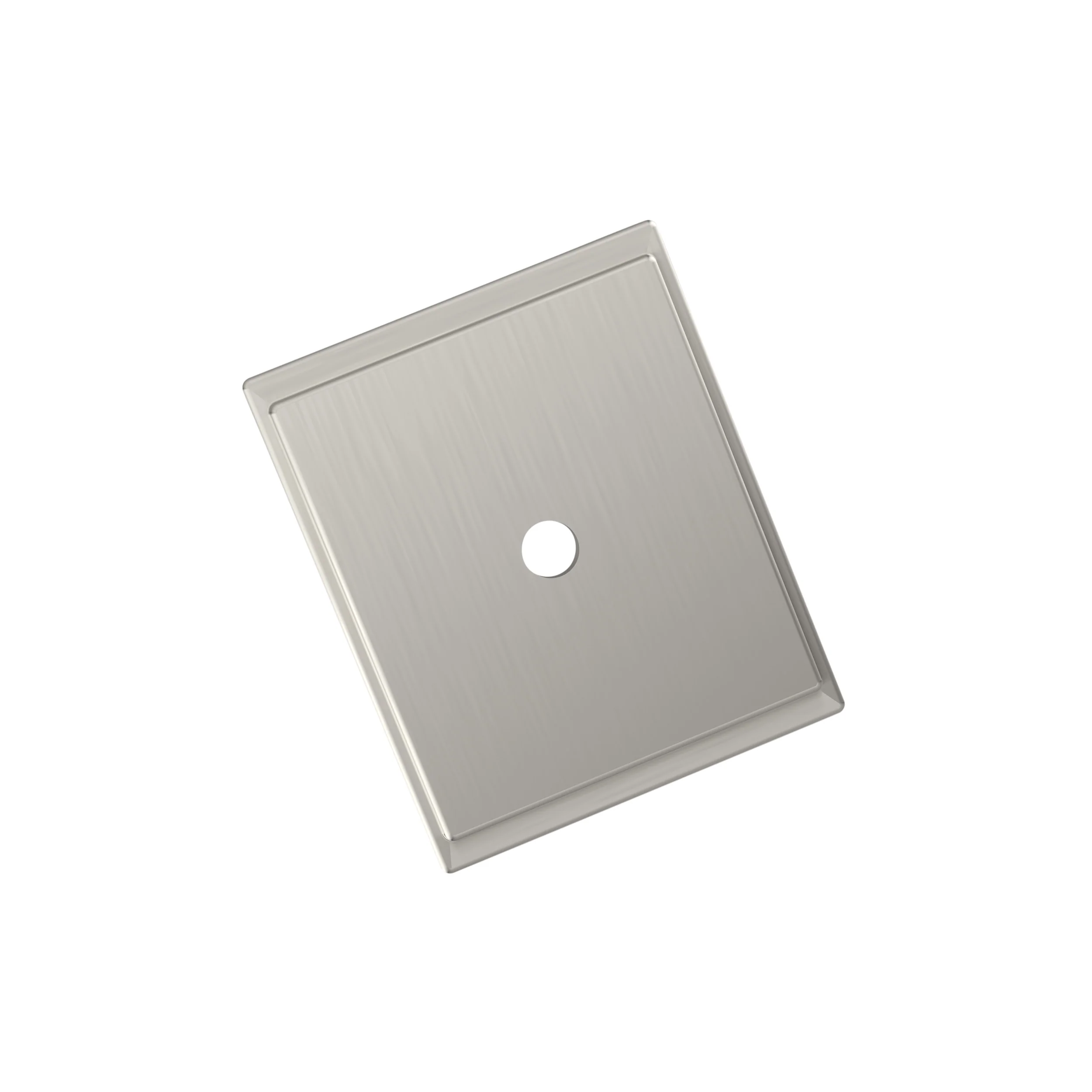 Amerock Maymont Backplate For Knob 1-5/8″ Length, Satin Nickel