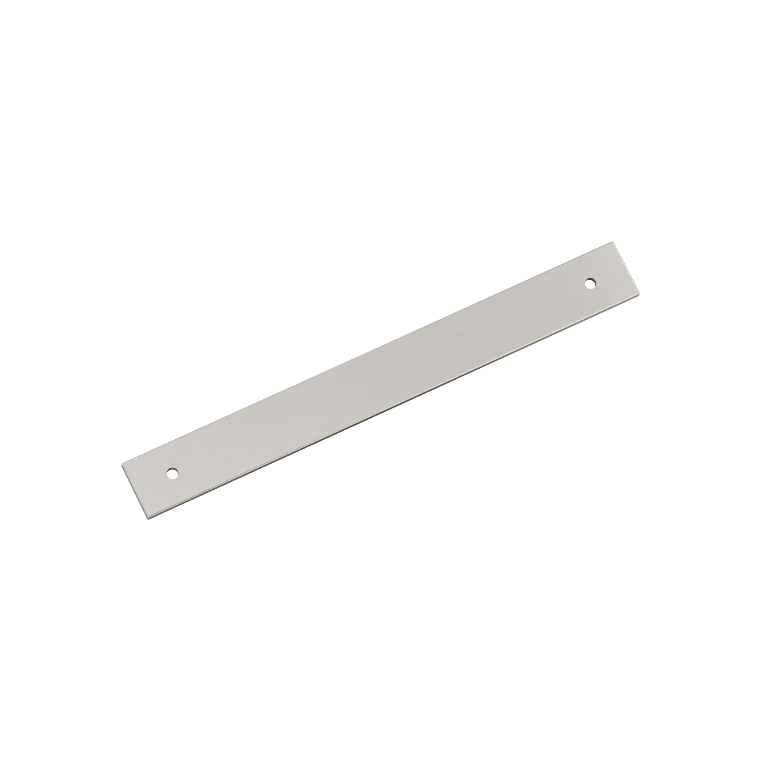 Amerock Ladera Backplate 7-9/16″ Center To Center, Satin Nickel