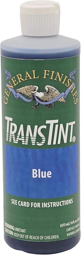 General Finishes Transtint, Blue, 16oz