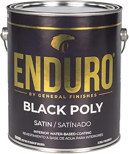 Enduro Black Poly, Satin, Gallon